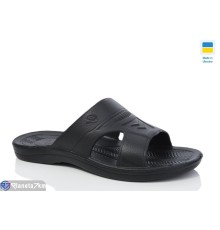 Шлепки чоловічі на літо (8 пар р.41-46) чорний  "LOTTOS"