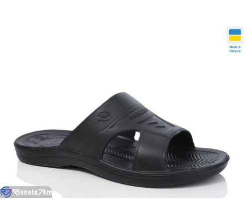 Шлепки чоловічі на літо (8 пар р.41-46) чорний  "LOTTOS"