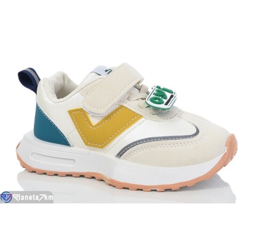 Дитячі кросівки на весну/осінь (10 пар р.26-30) бежевий  "HIGULA"