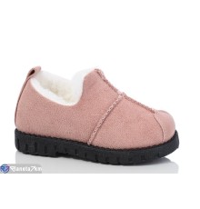 Дитячі туфлі на зиму (10 пар р.27-31) рожевий  "HIGULA"