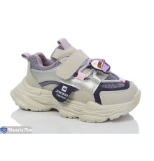 Дитячі кросівки на весну/осінь (10 пар р.27-31) сірий  "HIGULA"