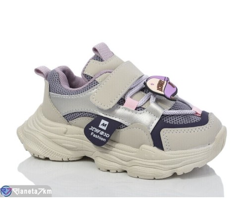 Дитячі кросівки на весну/осінь (10 пар р.27-31) сірий  "HIGULA"