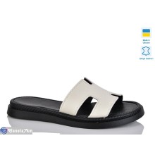 Шлепки жіночі на літо (6 пар р.37-41) бежевий  "LIKA"