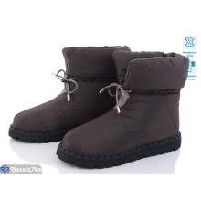 Дутики жіночі на зиму (6 пар р.36-41) коричневий  "LOTOS"