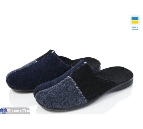 Тапки чоловічі на весну/осінь (6 пар р.41-45) синій  "INPIRE"
