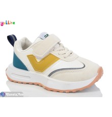 Дитячі кросівки на весну/осінь (10 пар р.26-30) бежевий  "Yalike"