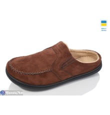 Тапки чоловічі на весну/осінь (8 пар р.41-46) коричневий  "Korka"