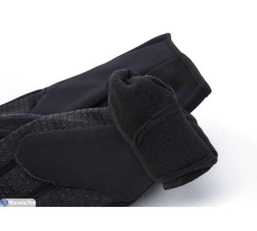 Чоловічі рукавички на зиму (10 шт. р.сетка M-XL) чорний  "CAROLLA"