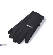 Чоловічі рукавички на зиму (10 шт. р.сетка M-XL) чорний  "CAROLLA"