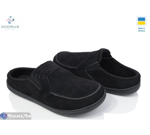 Тапки жіночі на весну/осінь (8 пар р.41-46) чорний "Acorus" Тапки жіночі на весну/осінь (8 пар р.41-46) чорний "Acorus"