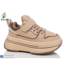 Дитячі кросівки на весну/осінь (8 пар р.32-37) коричневий  "Y.Top"