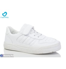 Дитячі кросівки на весну/осінь (8 пар р.25-30) білий  "Comfort-baby"