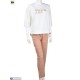 Жіночий костюм на літо (4 шт. р.сетка S-XL) бежевий "BIG"