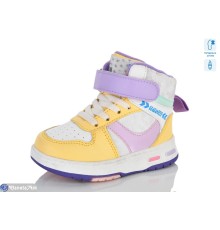 Черевики дитячі на весну/осінь (8 пар р.21-26) білий  "Laifakids"