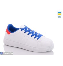 Кросівки жіночі на весну/осінь (8 пар р.36-41) білий  "YAMMI SHOES"