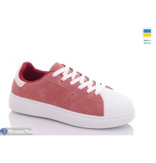Кросівки жіночі на весну/осінь (8 пар р.36-41) рожевий  "YAMMI SHOES"