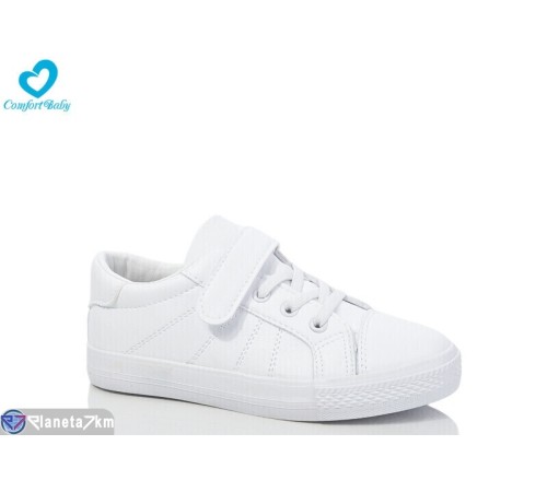Дитячі кросівки на весну/осінь (8 пар р.25-30) білий  "Comfort-baby"