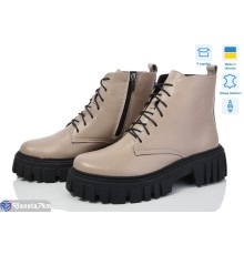 Черевики жіночі на весну/осінь (6 пар р.36-40) бежевий  "GARRA" Черевики жіночі на весну/осінь (6 пар р.36-40) бежевий  "GARRA"