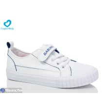 Дитячі кеди на весну/осінь (8 пар р.25-30) білий  "Comfort-baby"