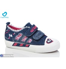Дитячі кеди на весну/осінь (7 пар р.25-30) синій  "Comfort-baby"