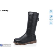 Чоботи жіночі на зиму (6 пар р.37-42) чорний  "Trendy" Чоботи жіночі на зиму (6 пар р.37-42) чорний  "Trendy"