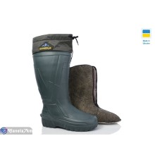 Чоботи чоловічі на зиму (6 пар р.41-46) зелений  "LOTTOS"