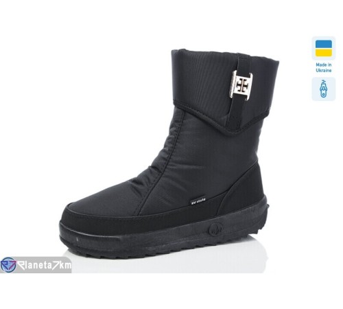 Дутики жіночі на зиму (6 пар р.38-42) чорний  "LOTTOS"