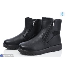 Черевики жіночі на зиму (8 пар р.37-42) чорний  "Asito"
