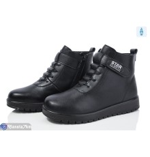 Черевики жіночі на зиму (8 пар р.37-42) коричневий  "Asito"