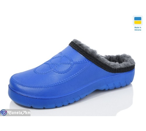 Калоші жіночі на зиму (6 пар р.36-41) синій  "SALIN"