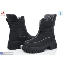 Черевики жіночі на зиму (8 пар р.36-41) чорний  "Bytji"