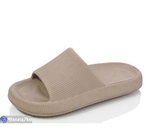 Шлепки жіночі на літо (6 пар р.36-41) бежевий  "LOTTOS"