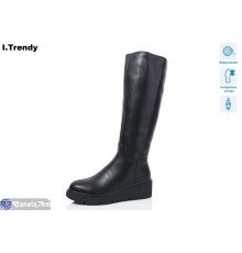 Чоботи жіночі на зиму (6 пар р.36-41) чорний  "Trendy"