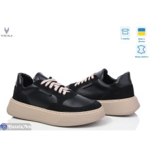 Кросівки жіночі на весну/осінь (6 пар р.36-40) чорний  "Viscala"