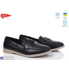 Туфлі жіночі на весну/осінь (6 пар р.36-40) чорний  "ARTO"