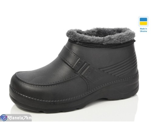 Калоші чоловічі на зиму (6 пар р.41-46) чорний  "SALIN"