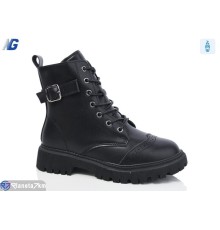 Черевики жіночі на зиму (8 пар р.37-41) чорний  "Navigator"
