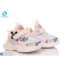 Дитячі кросівки на весну/осінь (6 пар р.22-26) рожевий  "Comfort-baby"