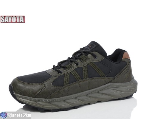 Кросівки чоловічі на весну/осінь (8 пар р.41-46) зелений  "Sayota"