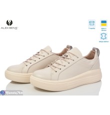 Кросівки жіночі на весну/осінь (8 пар р.36-40) бежевий  "Alex Bens"