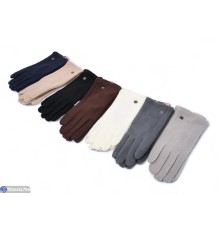Рукавички жіночі на весну/осінь (12 шт. р.сетка One size) мікс  "RUBIBAS"