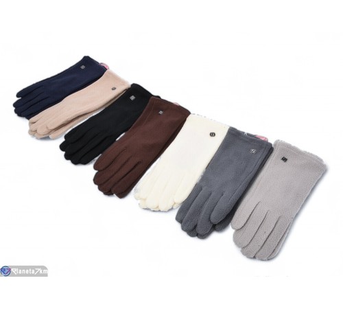 Рукавички жіночі на весну/осінь (12 шт. р.сетка One size) мікс  "RUBIBAS"