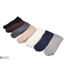 Рукавички жіночі на весну/осінь (12 шт. р.сетка One size) мікс  "RUBIBAS"