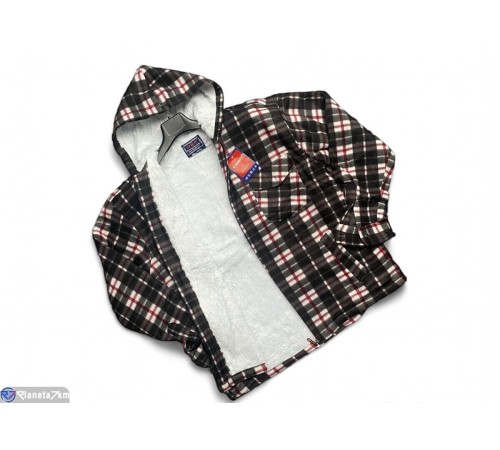 Сорочка чоловіча на зиму (5 шт. р.сетка M/L-3XL/4XL) чорний "Peton" Сорочка чоловіча на зиму (5 шт. р.сетка M/L-3XL/4XL) чорний "Peton"