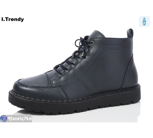 Черевики жіночі на весну/осінь (8 пар р.36-41) синій "Trendy" Черевики жіночі на весну/осінь (8 пар р.36-41) синій "Trendy"