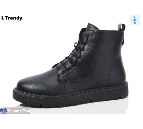 Черевики жіночі на весну/осінь (8 пар р.36-41) чорний "Trendy" Черевики жіночі на весну/осінь (8 пар р.36-41) чорний "Trendy"