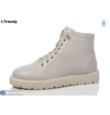 Черевики жіночі на весну/осінь (8 пар р.36-41) сірий  "Trendy"