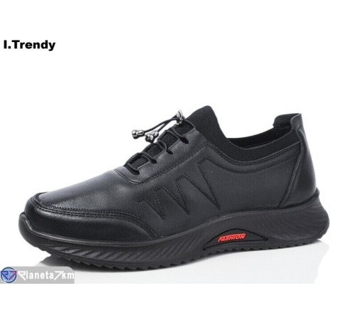 Кросівки жіночі на весну/осінь (8 пар р.36-41) чорний  "Trendy"