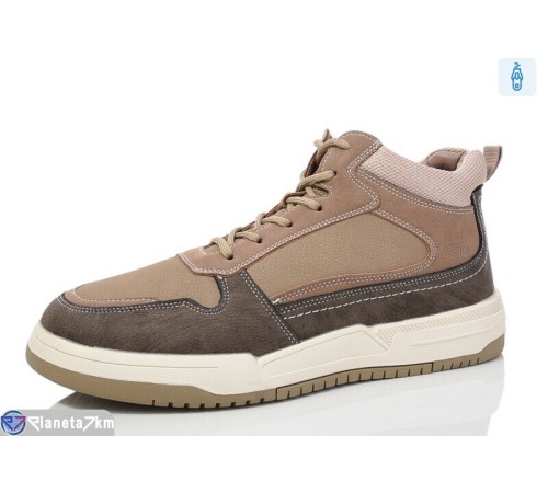 Черевики чоловічі на зиму (8 пар р.41-45) бежевий  "Lilin"