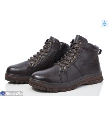 Черевики чоловічі на зиму (8 пар р.40-45) коричневий  "Fudian"